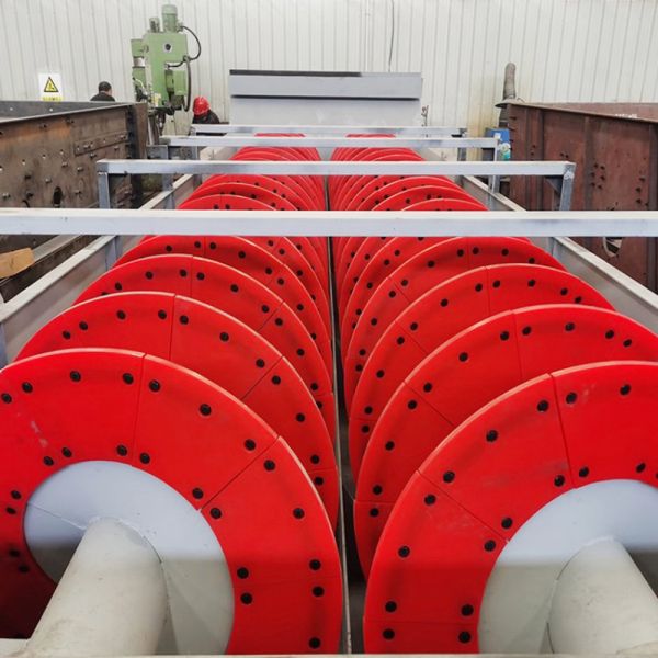 Sand screw Washer Spiral Sand Washing Machine high cleaning efficiency Energy Saving Mining Equipment wear-resistant steel Screw Sand Washer Machine