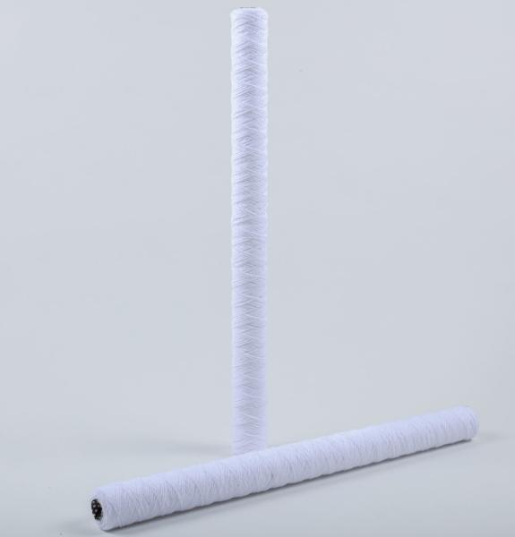 Cheap 40" 1μm Cotten String Wound Polypropylene Filter Cartridge For Water Prefiltration for sale