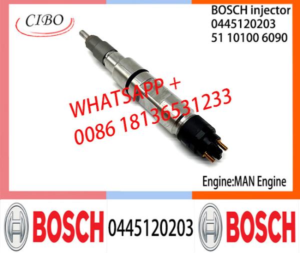 BOSCH 0445120203 51101006090 Neutral Fuel Injector Assembly 0445120203