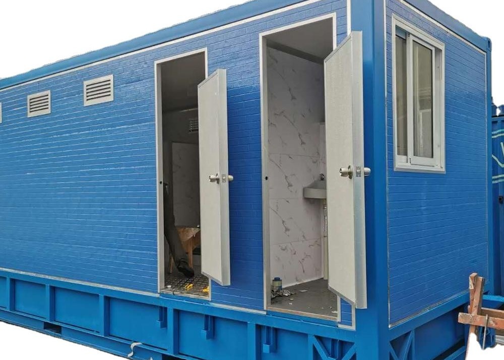 20GP Convenient Prefabricated Toilet Shipping Container