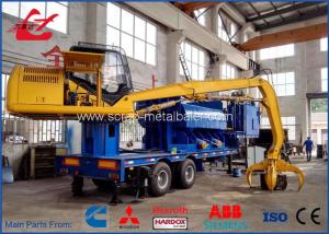 Quality PLC Automatic Control Scrap Baler Logger , Hydraulic Baling Press Machine wholesale
