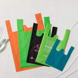 Quality Customized Laminated Imprint Non-Woven PP Reusable Non-Woven Shopping Bags wholesale