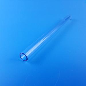 Quality Cerium Doped Blue Quartz Glass Tube Customizable 1100 Degree wholesale