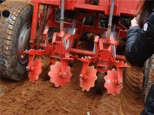 China Ridging 120hp Cassava Planter Machine Chop L14cm Tractor Seed Sowing Machine on sale
