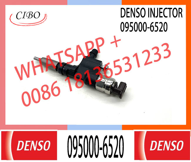 common rail injector 095000-6521 095000-6520 9709500-652 injector for Hino 300 N04C injector nozzle 095000-6521 095000-6
