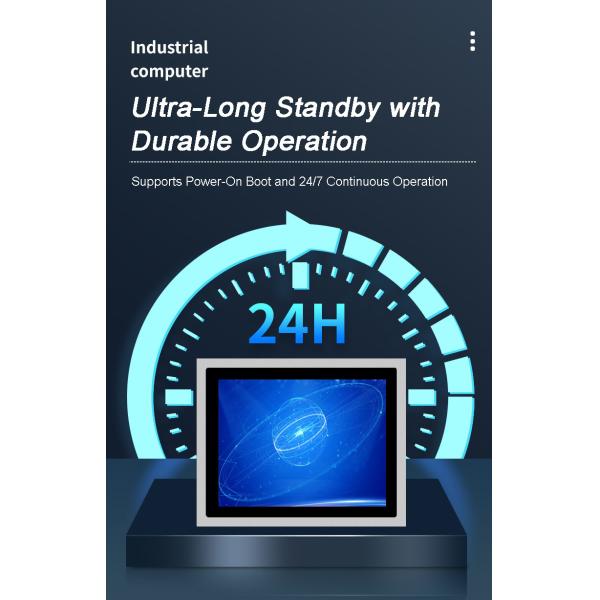 15.6 Inch Narrow Bezel External Industrial Embedded Computers Grade Touch Panel Monitor With VGA HDMI DVI USB for Touch