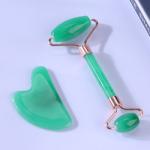 Quartz Face Jade Roller Logo Customized Face Massage Stone Roller