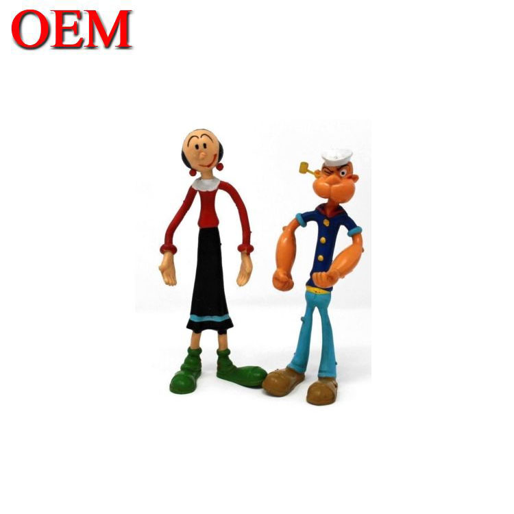 Factory Make Customized Bendable Figure Cartoon Bendable Toy Character custom Cartoon Military MODEL TOY
