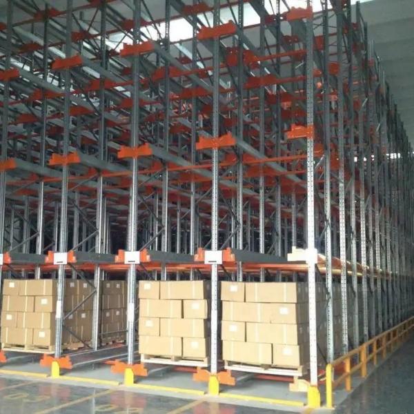 Adjustable Automated Warehouse Storage System Steel Radio Shuttle Pallet Racking