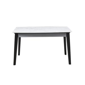 Restaurant Solid Wood Modern Rock Slate Dining Table