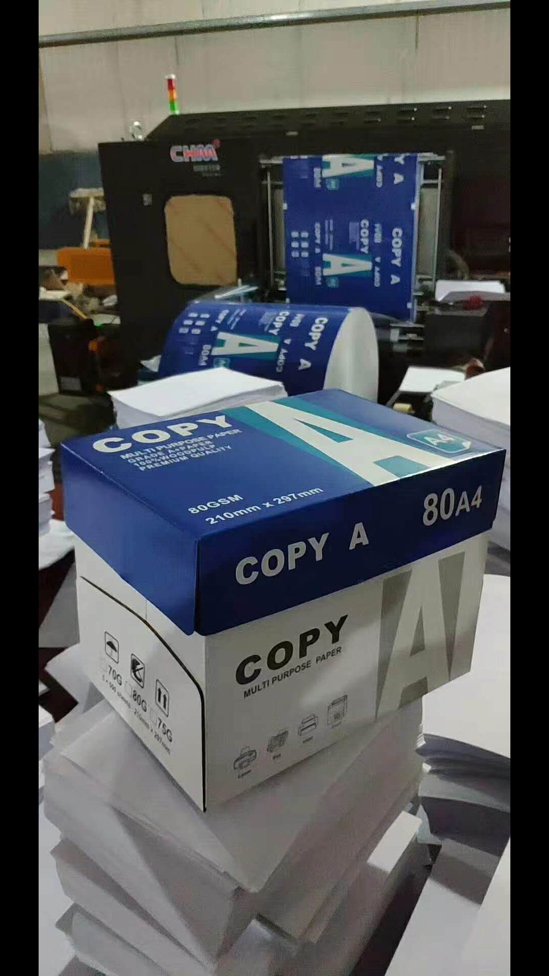 Other Paper Size Copy Paper Roll for A4 A3 Cutting Office Essential Product