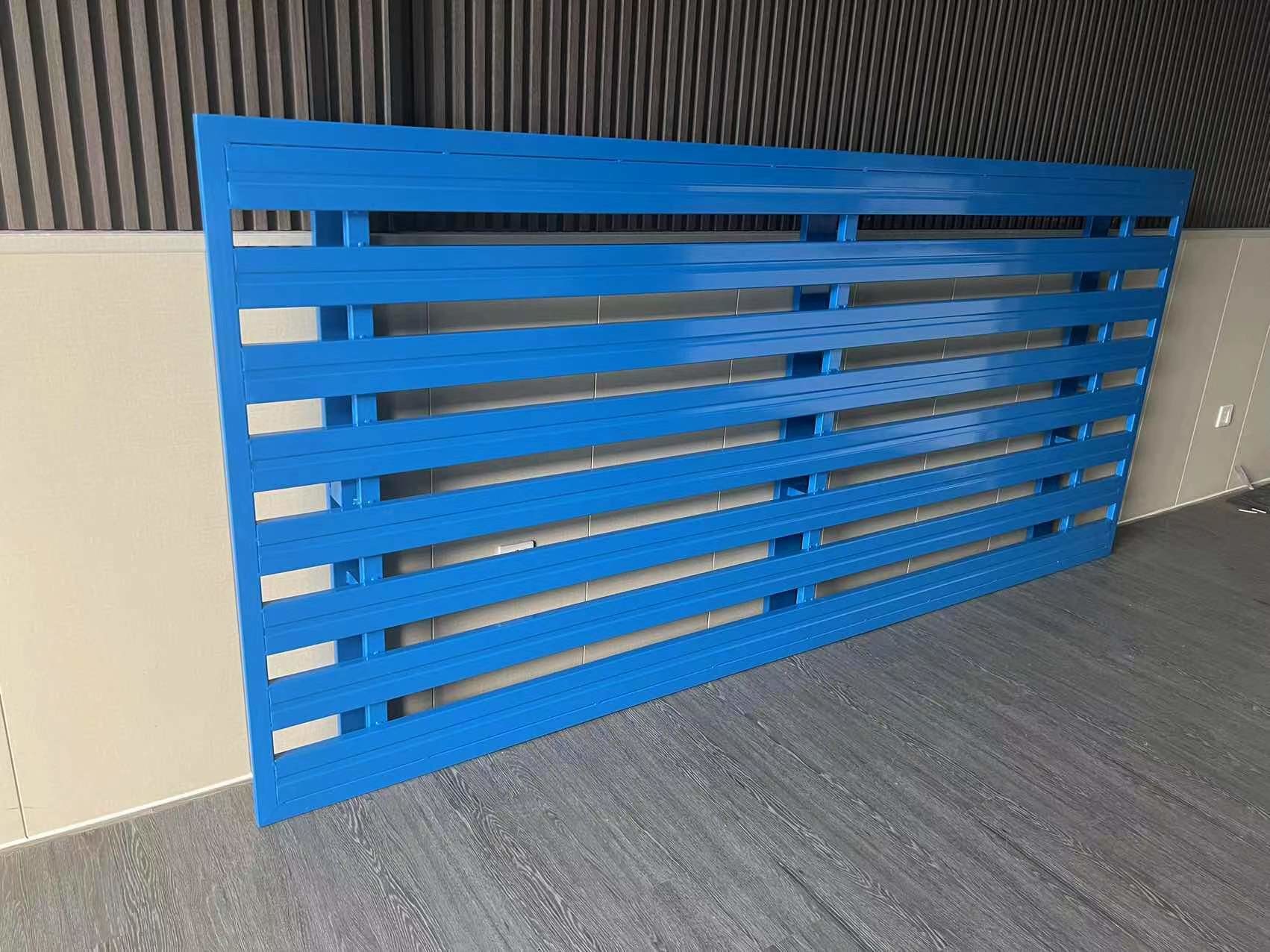 Customized Heavy Duty Steel Pallet Storage Warehouse Double Faced Metal Stacking Pallets