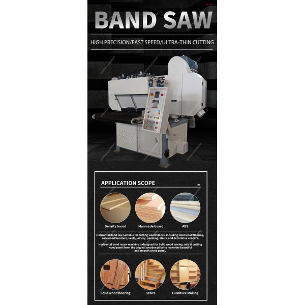 650mm Width Heavy Duty Horizontal Band Saw Machine with 18.5kw Saw Wheel Motor Power