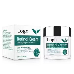China Infused Retinol Face Cream Skincare OEM Whitening Anti Wrinkles Brightening on sale