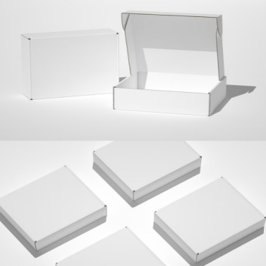 Recycled Pulp Duplex Sheets 180-500gsm Grey Back & Smooth White Surface For Shipping Packaging