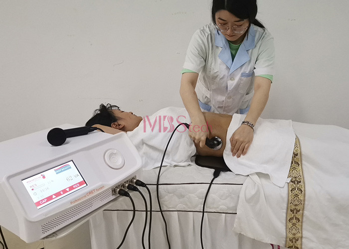 448khz Tecar Diathermy Machine CET RET Fascia RF Vaginal