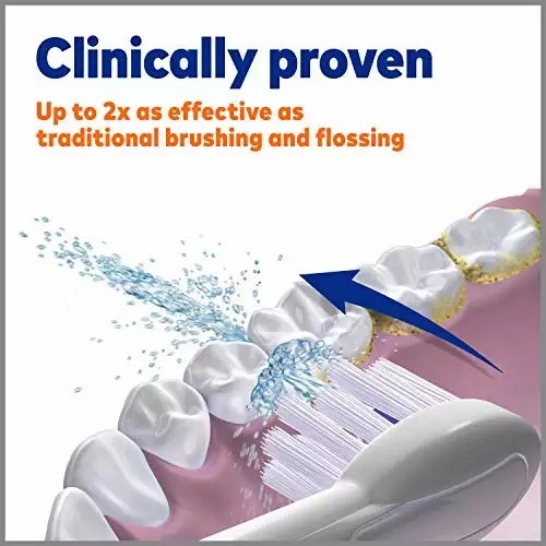 Home Use Mini Power Flossing Tooth Cleaner Flusher Cleaning Care Pick Air Water Flosser Teeth Machine