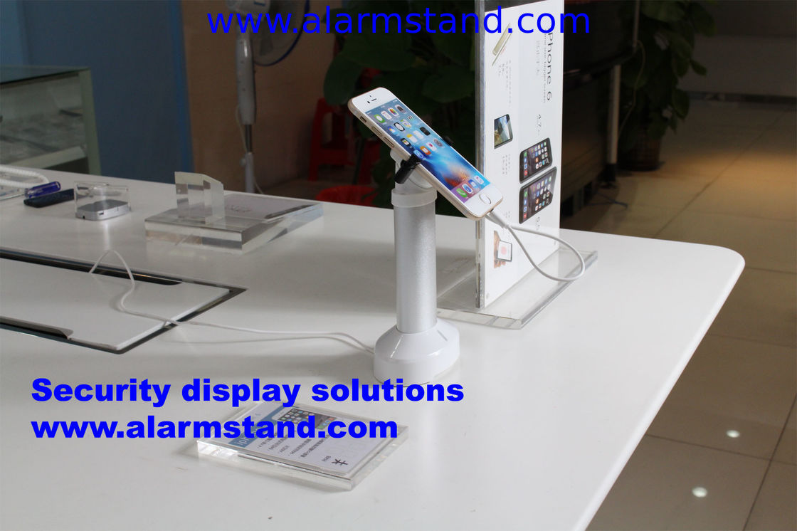 COMER alarm claw security display mobile phone stand with adapter