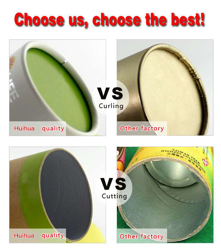 Green Rectangle Drawer Boxes Paper Tube Packaging For Cosmetics / Healthy Food