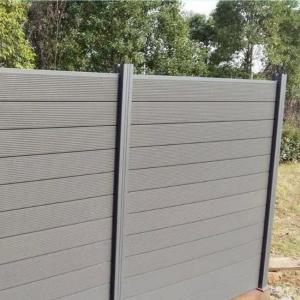 Quality 90 X 90mm WPC Fence Panels 120 X 120mm Security Composite Fencing Panels wholesale