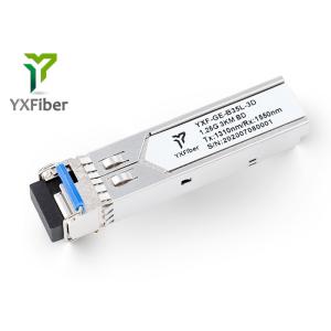 Quality IEEE802.3ah 1000Base-BX 1550 BIDI SFP Optical Transceiver Module wholesale