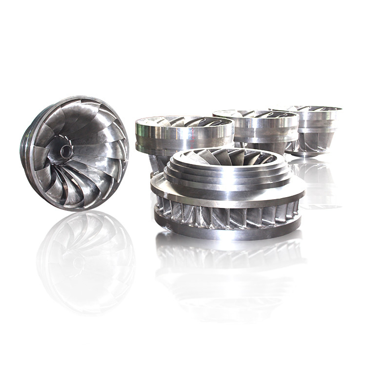 Stainless Steel Or Steel Hydro Turbine Runner With Customized Blade Height