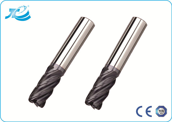 Carbide Corner Radius End Mill Milling Cutter Tools , Corner Rounding End Mill