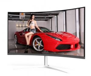 Quality 3.7KG All In One Widescreen PC Curved LCD 24 Inch LCD TV HD Big Screen wholesale