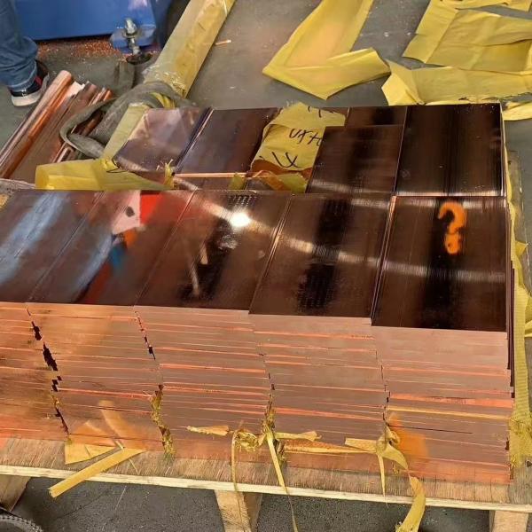 Electrical Application C11000 CU-ETP C110 Copper Plate Flat Bars 10*3-100*40mm