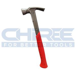 China High Quality Framing Hammer TPE Shockshield Handle 20oz Straight Claw Solid Steel Rip Claw Hammer on sale