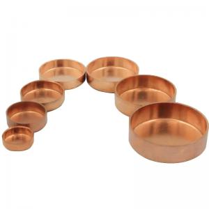 China Custom Copper Welding Pipe Fittings End Caps For Copper Pipe on sale