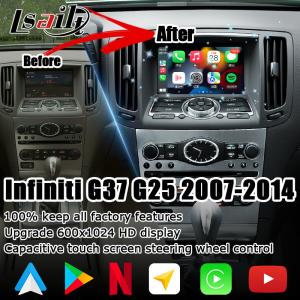 China GPS Navigation NISSAN Multimedia Interface Android Carplay 1.8G For Infiniti G37 G25 on sale