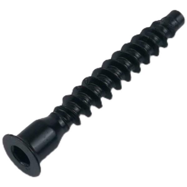 Wood Furniture Confirmat Screws DIN Standard Black Phosphate Oxide Steel