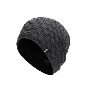 China Warm Soft Men'S Knit Winter Hats , Moisture Wicking Stylish Beanie Hats  on sale
