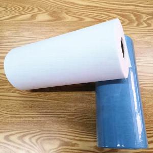 China Breathable Spunlace Nonwoven Embossed Wiping Paper Roll on sale