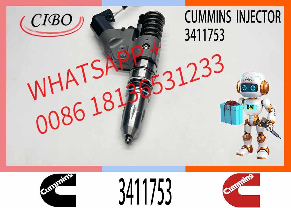 Construction Machinery Parts Fuel Injector Diesel Fuel Injector 3411754 3411755 492825 4928517 For CUMMINS Diesel Engine