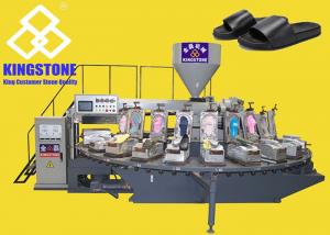 China Plastic Slipper Making Machine Air Blow System Rotary Type Machine on sale