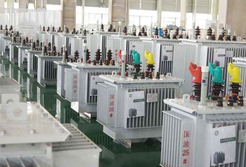 Customized Rating Power Vertical Three Phase Onan / Onaf Cooling EI Power Transformer De Energized Tap Changer