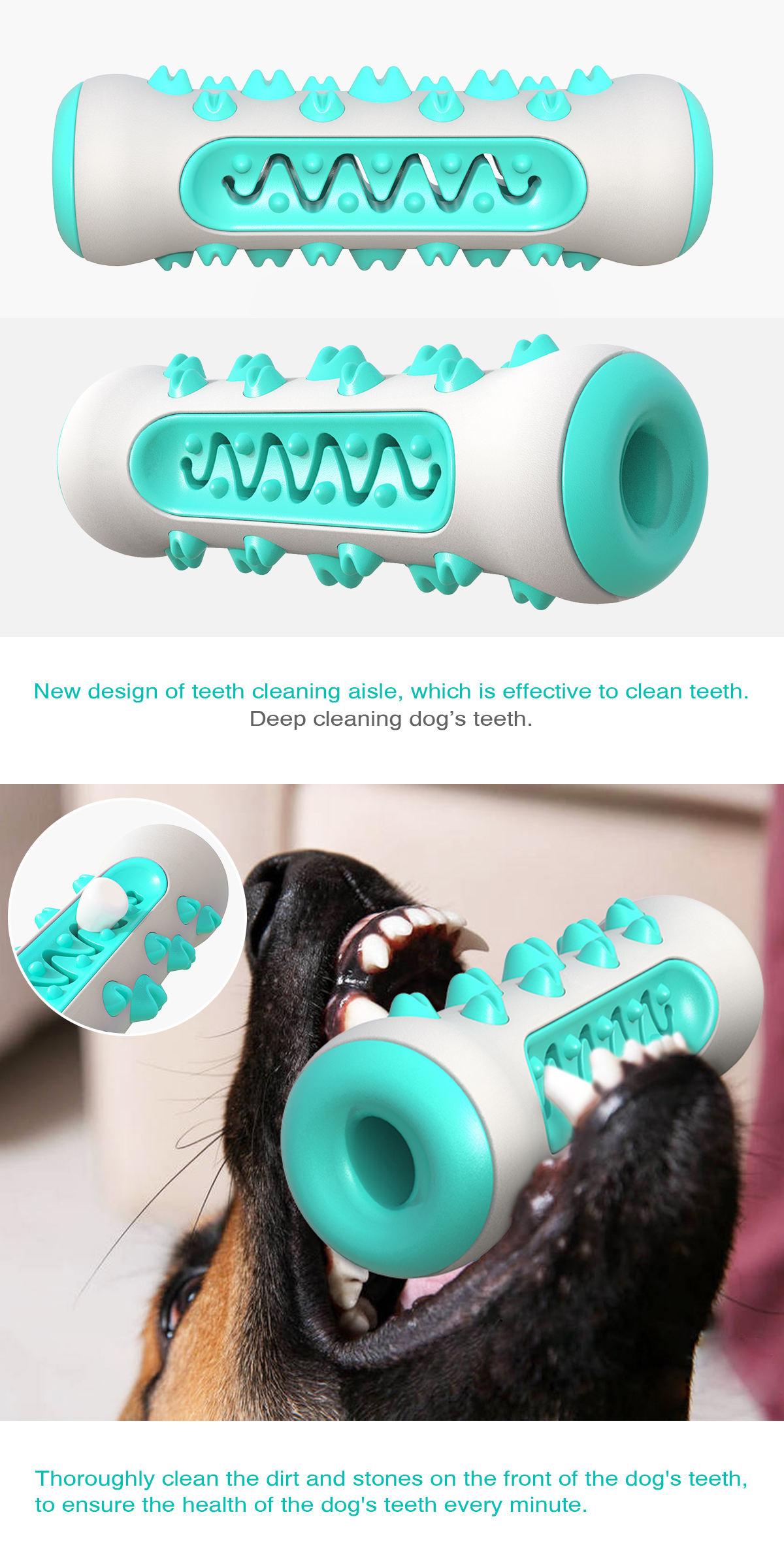 Multi Functional Interactive Dog Toys Customized Pet Chew Toys