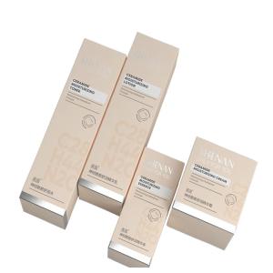 Custom Luxury 350gsm Paper Skincare Packaging Boxes Wholesale Manufacturer