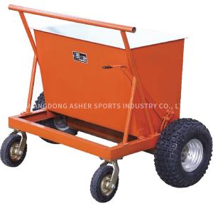 Quality Automatic Push Lawn Sweeper , Artificial Turf Broom Paving Use wholesale