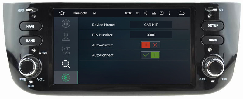 Ouchuangbo 6.2 inch digital screen HD android 7.1 Fiat Linea New Radio GPS Navigation Bluetooth MP4 SD FM USB player
