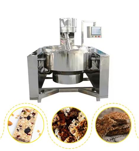 Customized Cereal Bar Production Line With CE ISO9001 Standard Granola Bar Machine