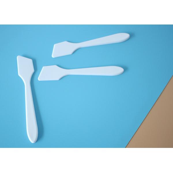 white 81.8mm Cosmetic Cream Spoon In Injection Plastic Mould