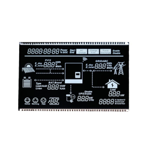 Quality VA Negative Segmented LCD Module – High Contrast, 3.3V, Pin Interface wholesale