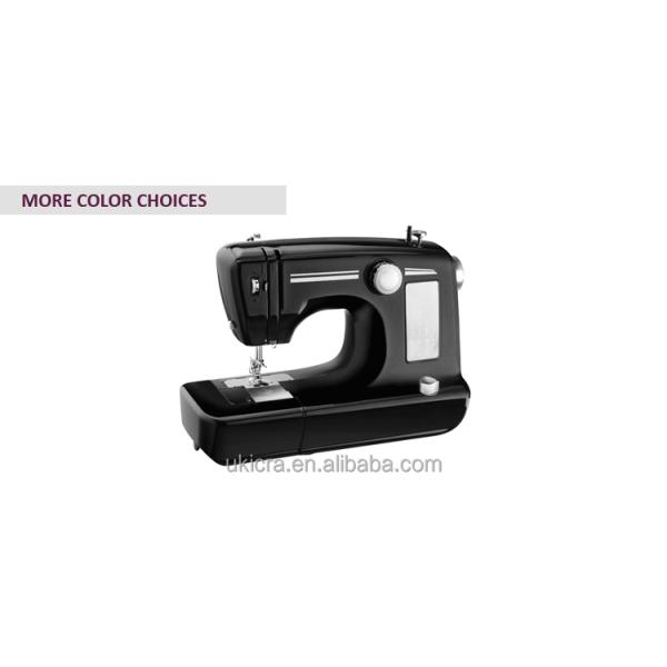 Manual Feed Mechanism Mini Household Sewing Machine UFR-611 with Flat-Bed Configuration