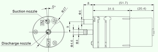 Micro 12V DC Vacuum Pump