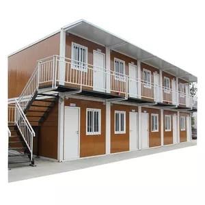China Modern flat pack folding prefabricated luxury villa container house 20ft prefab container house for sale on sale