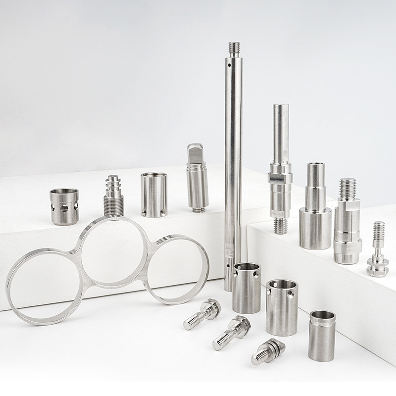 High Precision CNC Turning Parts Stainless Steel Titanium Copper Material