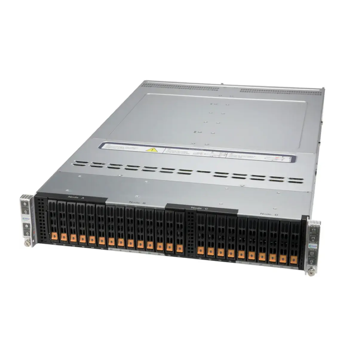 SYS-220BT-HNTR X12 Bigtwin 4 2 Nodes Cpu 2u Rack Supermicro Twin Server 800W Power Supply